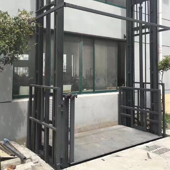 邦溪镇5吨室外升降货梯